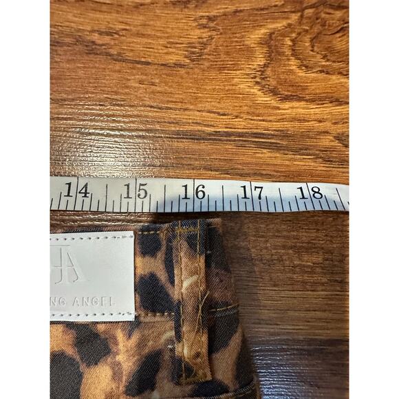 Flying Angel Women's Wide Leg High Waist Leopard Print Pants Size 32 NWT - Picture 10 of 10